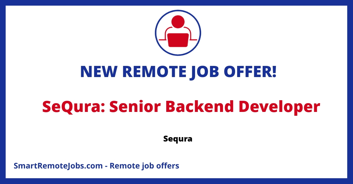 Join Sequra as a Senior Backend Engineer! Help us scale with your passion for quality software, pragmatic approach, and hands-on skills. Apply now!