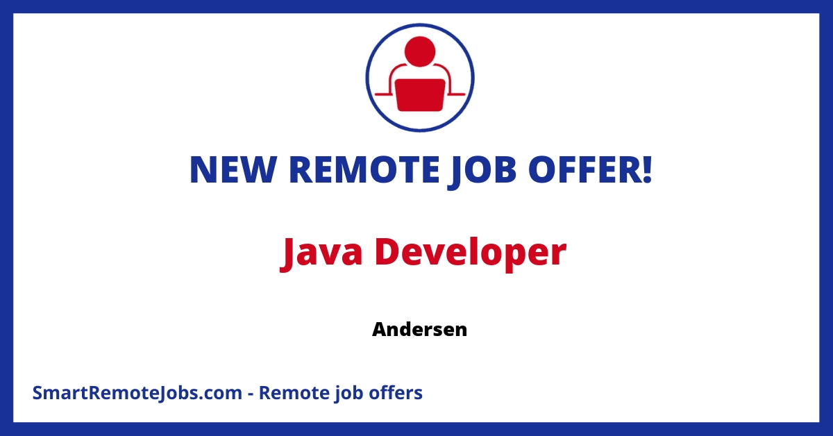 Join Andersen in Krakow as an experienced Java Developer for a FinTech project, offering opportunities for growth and professional development.
