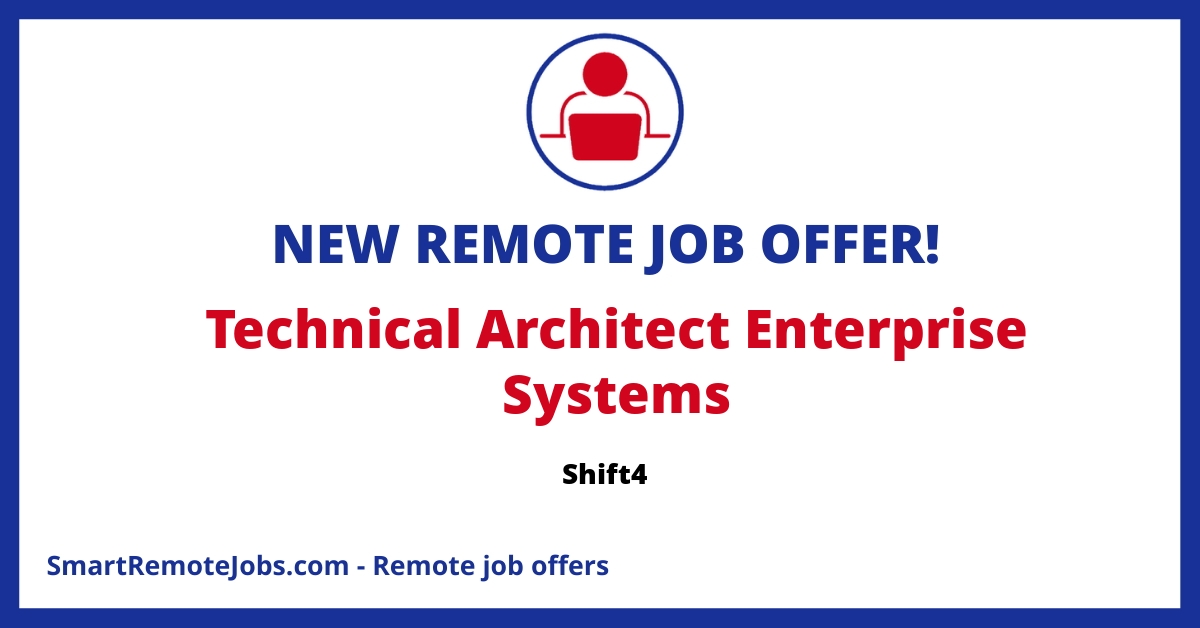 Join Shift4 as a Technical Architect for ERP systems, driving digital transformation and global expansion across diverse locations.