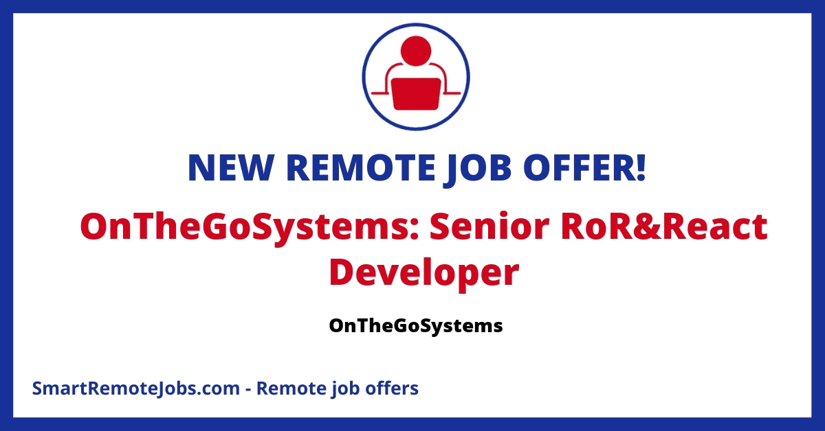 Join OnTheGoSystems' fully remote team as a developer and work on a mass-market SaaS product with a reach of millions. Grow with a global company!