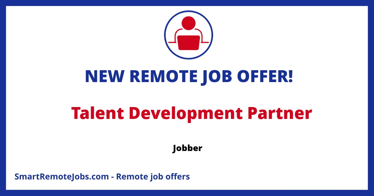 Join Jobber's People team as a Talent Development Partner to foster a learning culture and aid in employee performance and growth.