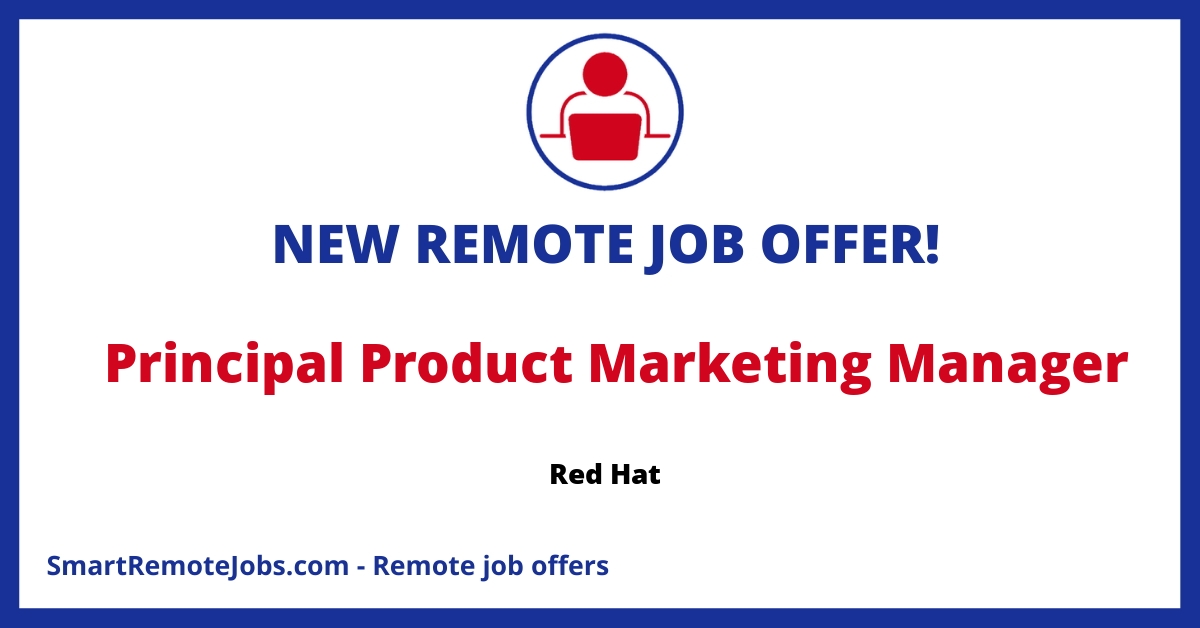 Join the Red Hat Cloud Partners team as a Principal Technical Product Marketing Manager helping to grow our cloud partnerships globally.