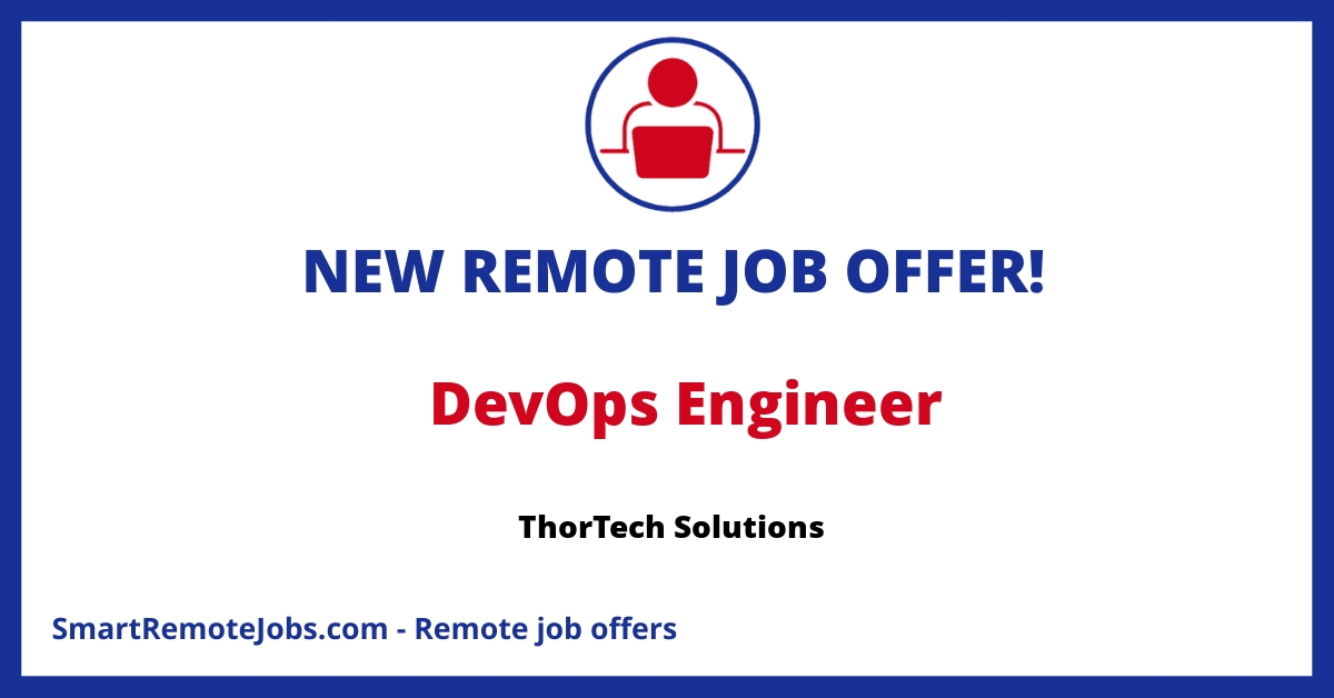 Join ThorTech Solutions, a fully remote tech consulting firm seeking dynamic engineers in South America for cutting-edge cloud analytics development.