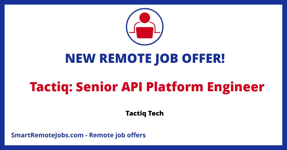 Tactiq Tech is hiring several mid- and senior-level Python developers to offer solutions to America's largest retailers.