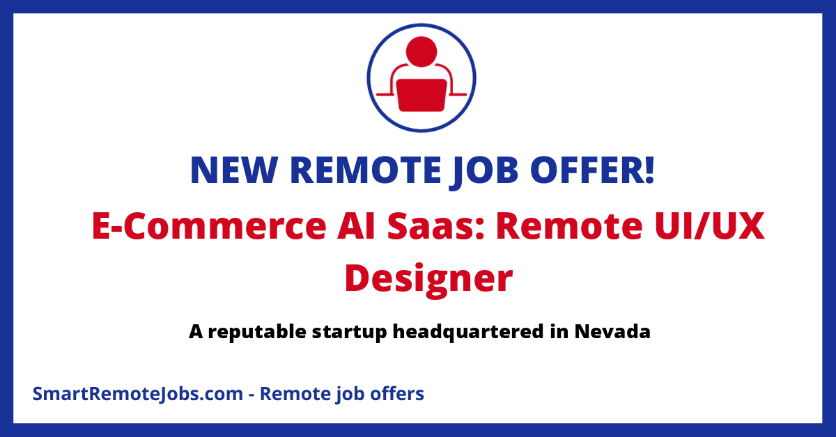 FULL-TIME! UI/UX Designer needed for a bootstrapped startup. Enhance our product visuals & UI sections. Work remotely, and earn equity... JOIN US NOW!