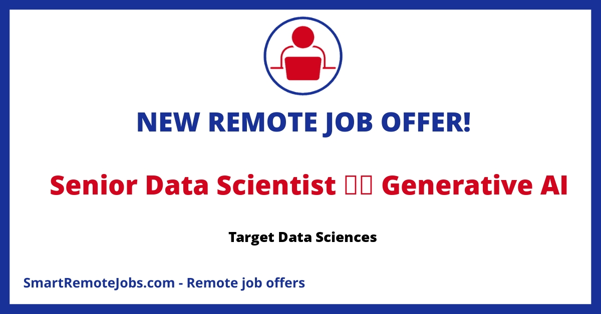 Join Target's Data Sciences team and contribute to our culture of joy by developing cutting-edge predictive algorithms and GenAI solutions in a dynamic role.