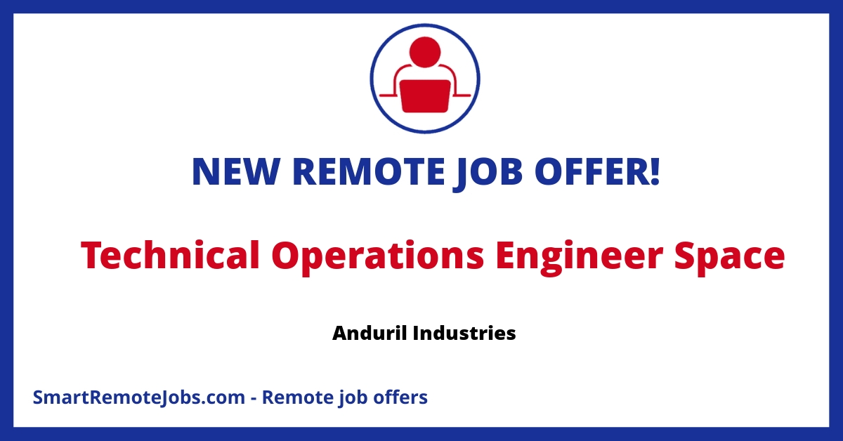 Join Anduril's Space Tech Ops team as a skilled engineer, ensuring successful hardware-software deployments in security-sensitive environments.
