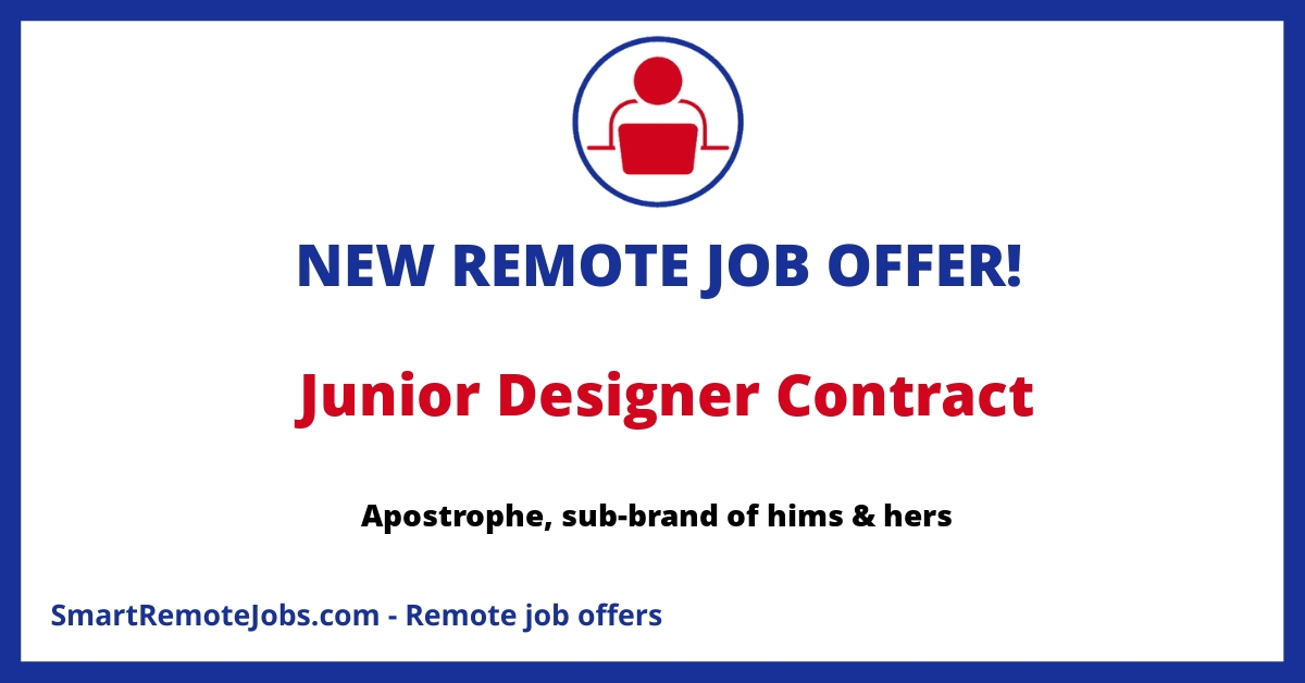 Join Apostrophe as a Junior Designer on a 3-month contract and be a key player in shaping our brand across various media platforms.
